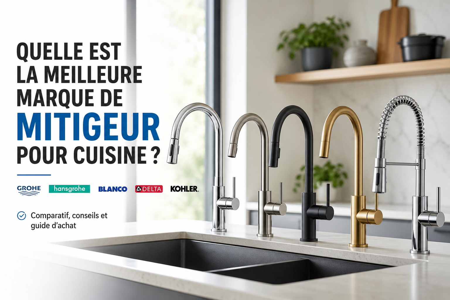 Quelle est la meilleure marque de mitigeur pour cuisine ?