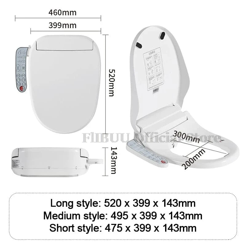 Mitigeo Abattant WC Japonais Electrique