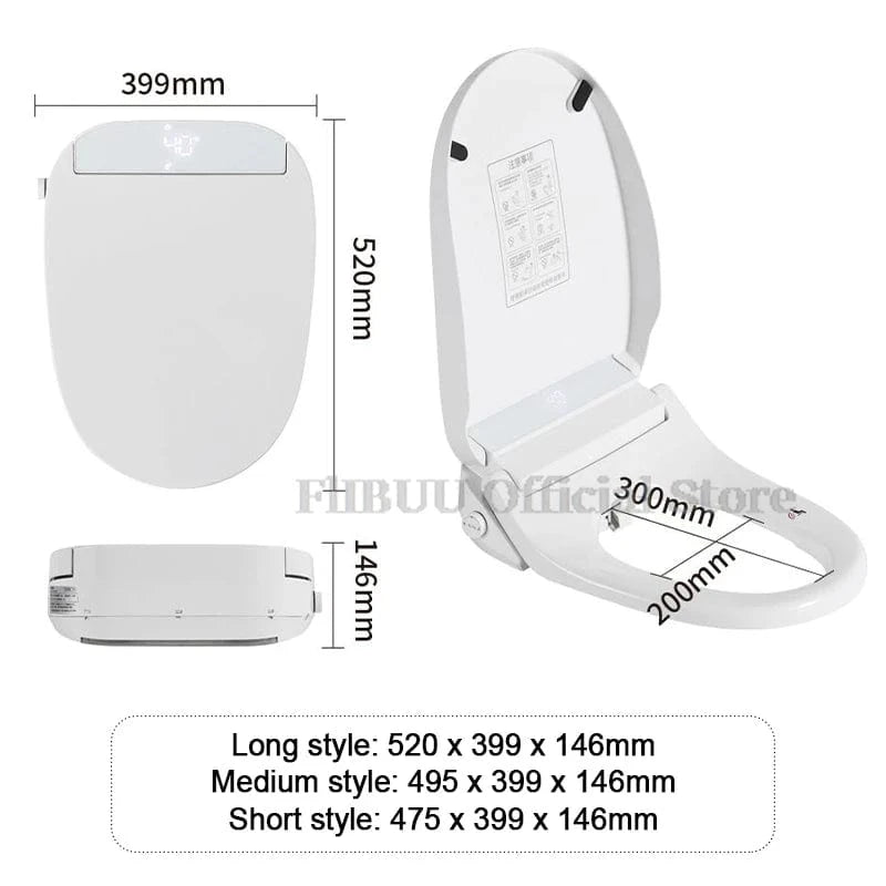 Mitigeo Abattant WC Japonais Electrique