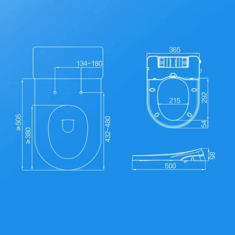 Mitigeo Abattant WC Japonais sans Electricite