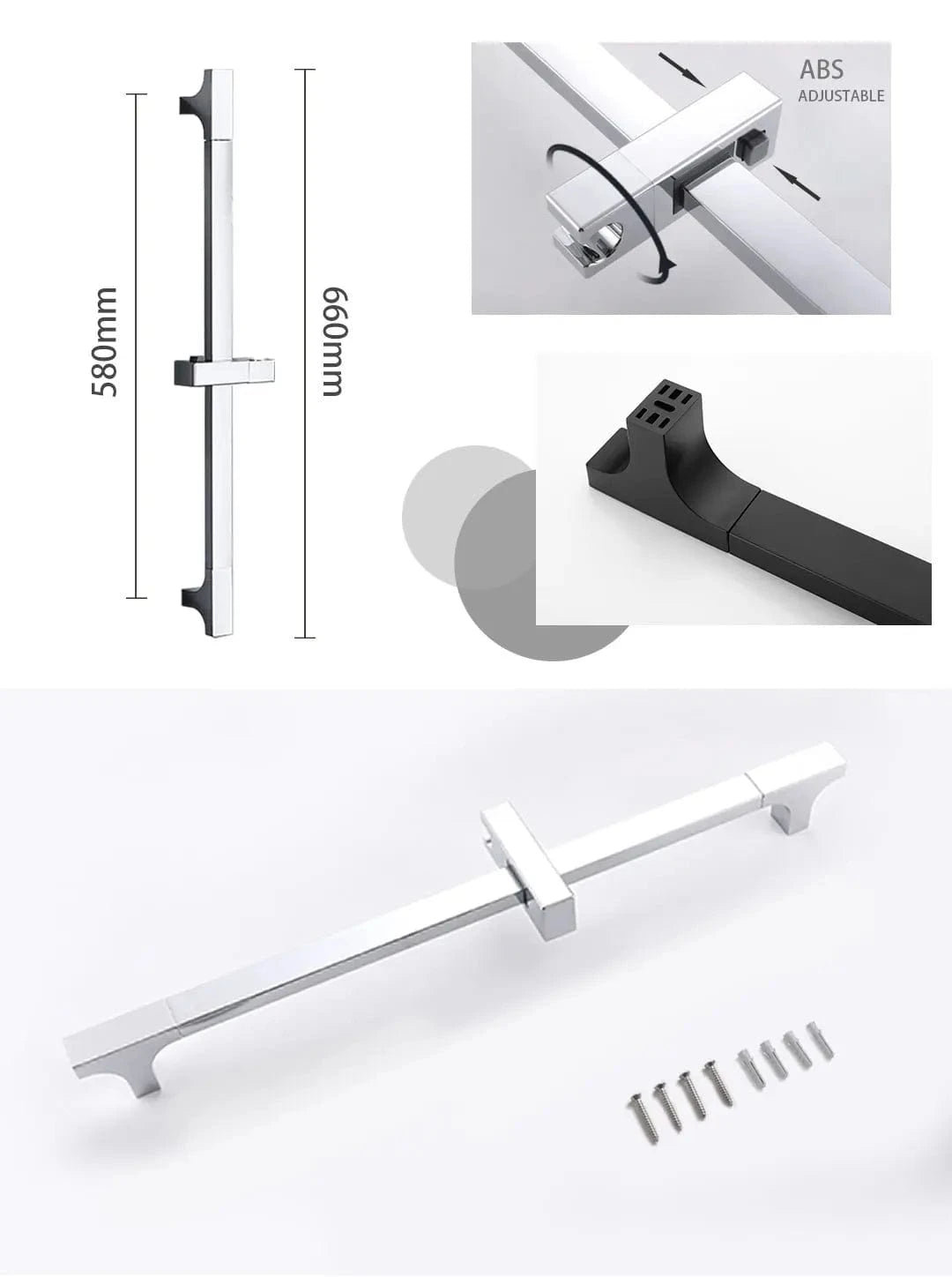 Accroche Pommeau de Douche Mitigeo