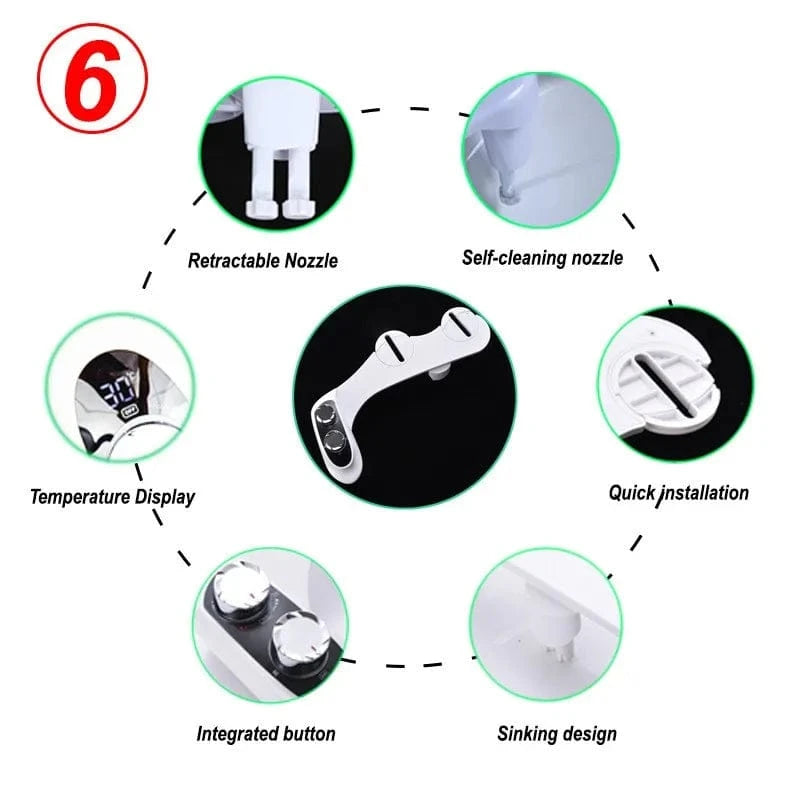 Mitigeo Adaptateur WC Japonais