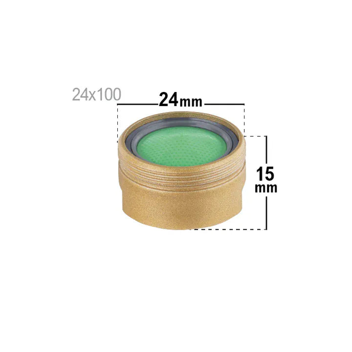 Aérateur de robinet M24x100 Mitigeo