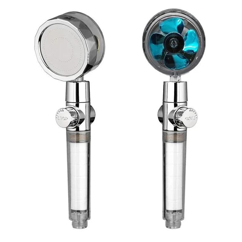 Adjustable Blue Anti Calcaire Pommeau de Douche Mitigeo