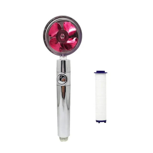 Red with filter Anti Calcaire Pommeau de Douche Mitigeo