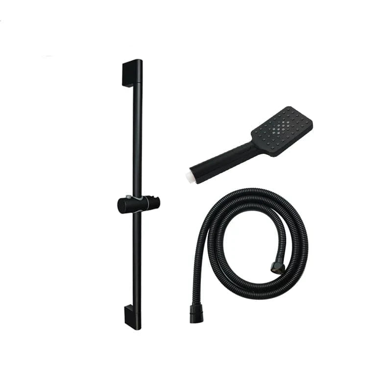 Mitigeo B Whole Set Black Barre Pommeau de Douche