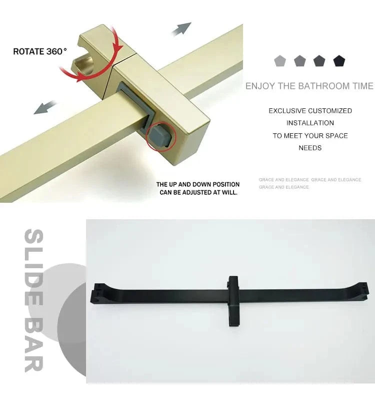 Barre Pommeau de Douche Mitigeo