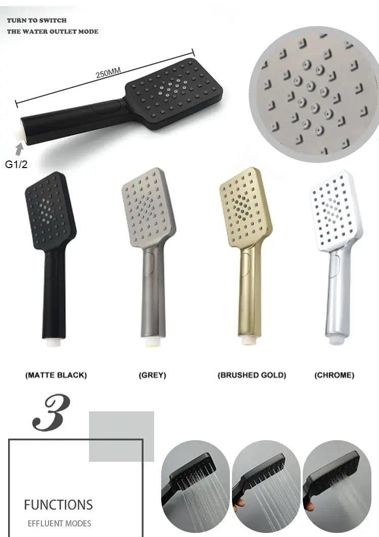 Barre Pommeau de Douche Mitigeo