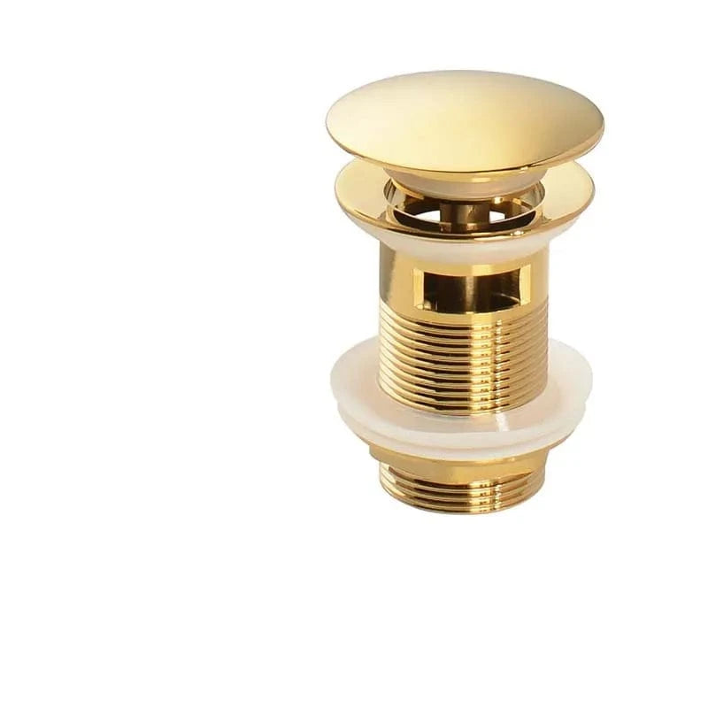 or foncé avec trou Bonde Lavabo Poussoir Mitigeo