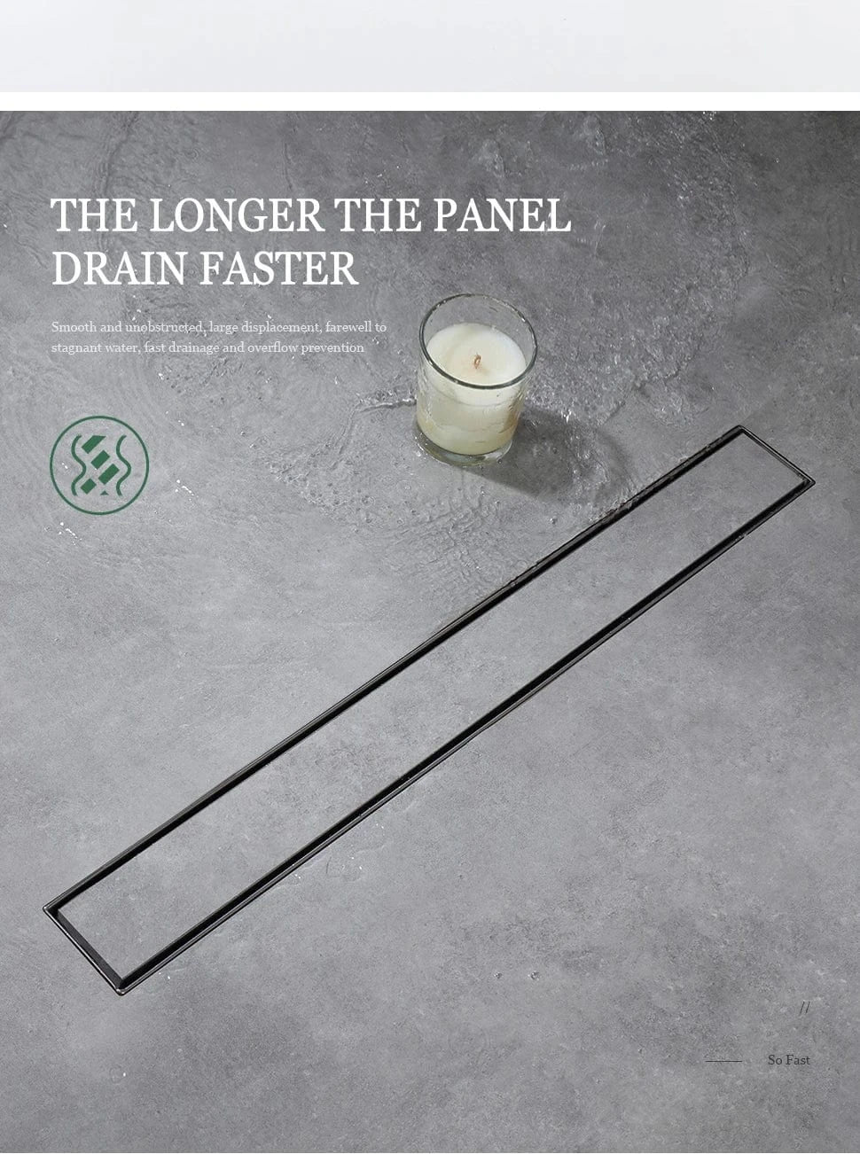 Caniveau de Douche Italienne Mitigeo