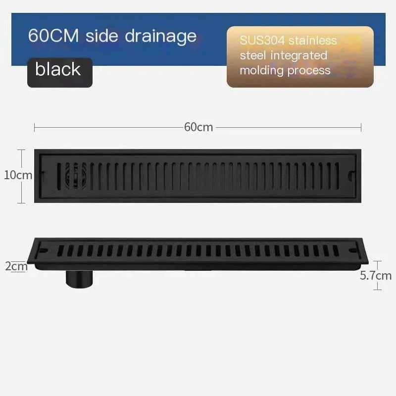 S 60cm Caniveaux de Douche Mitigeo