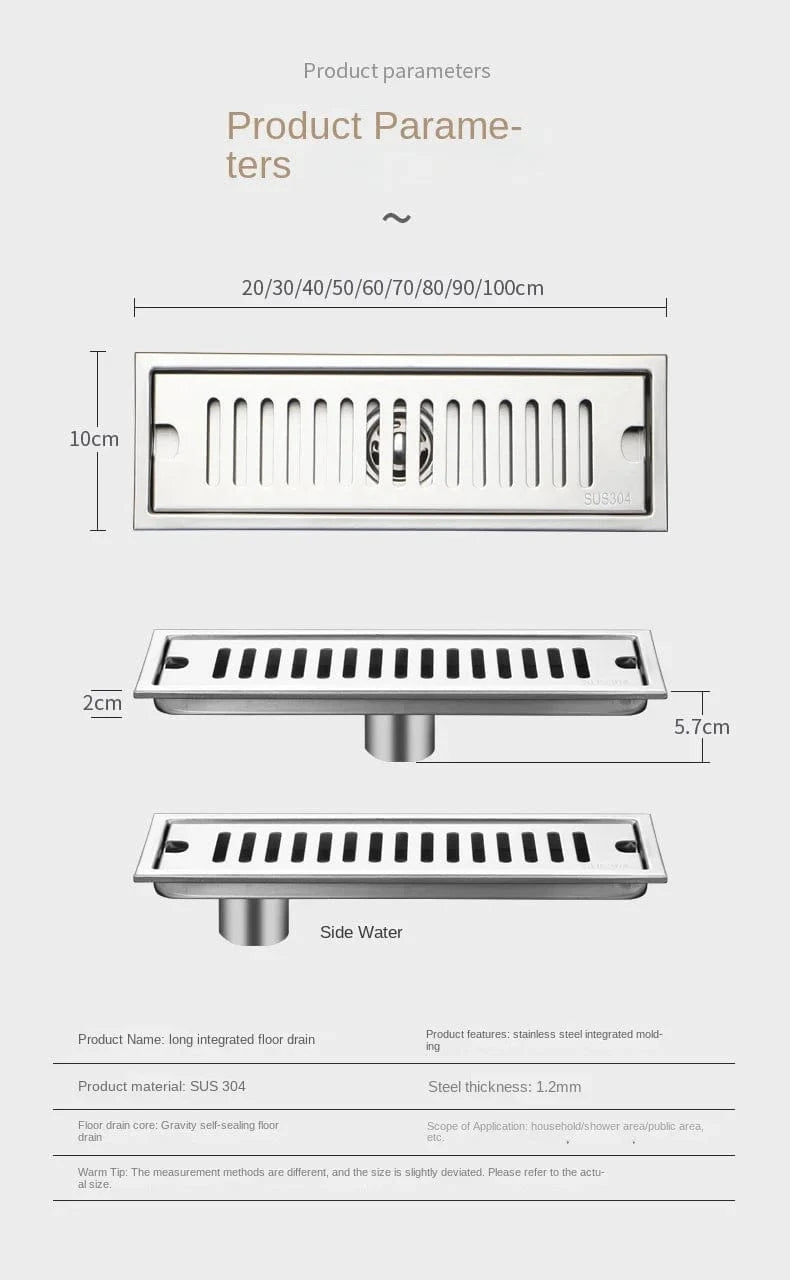 Caniveaux de Douche Mitigeo