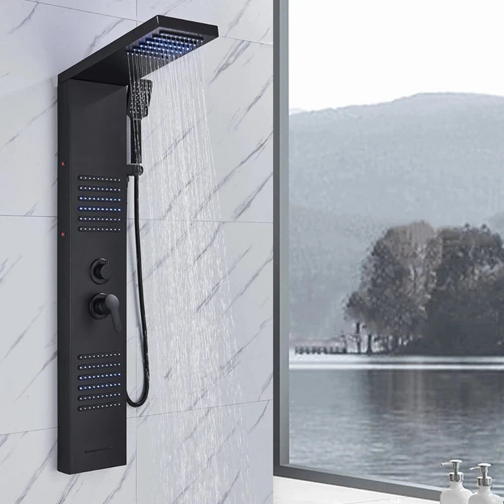 Colonne de Douche Hydromassante Haut de Gamme Mitigeo