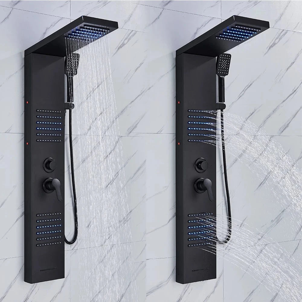 Colonne de Douche Hydromassante Haut de Gamme Mitigeo