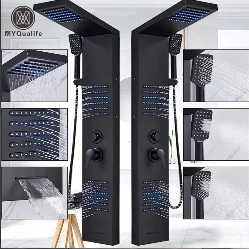 Colonne de Douche Hydromassante Mitigeo