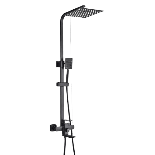 Colonne de Douche Noire Mitigeo