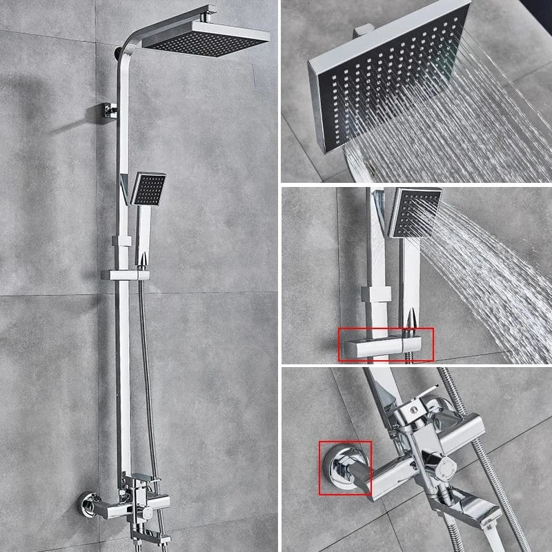 Colonne de Douche Noire Mitigeo