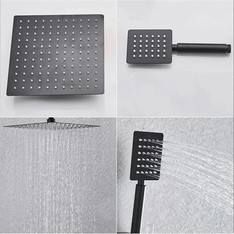 Colonne de Douche Noire Mitigeo