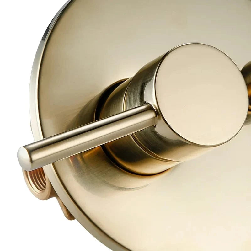 Colonne de Douche Or Brossé Mitigeo