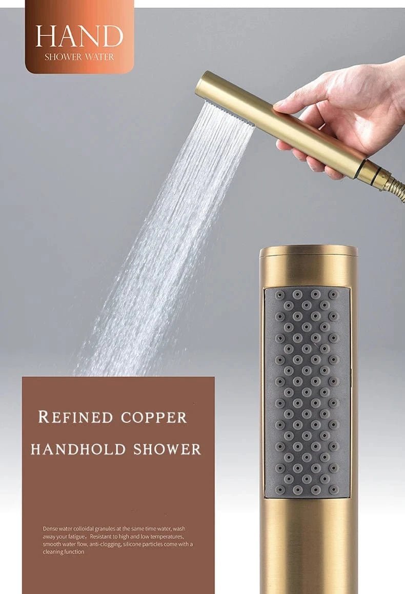 Colonne de Douche Or Mitigeo