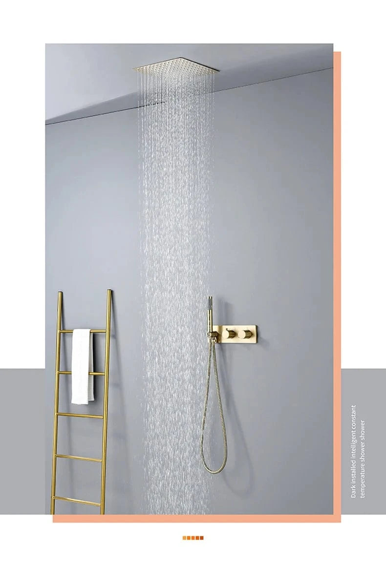 Colonne de Douche Or Mitigeo