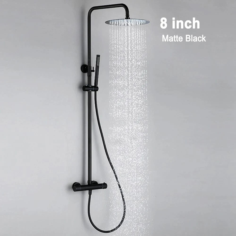 MB-20 cm Colonne de Douche Simple Mitigeo