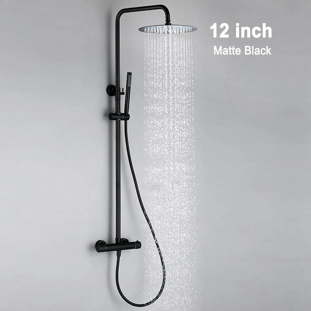MB-30 cm Colonne de Douche Simple Mitigeo