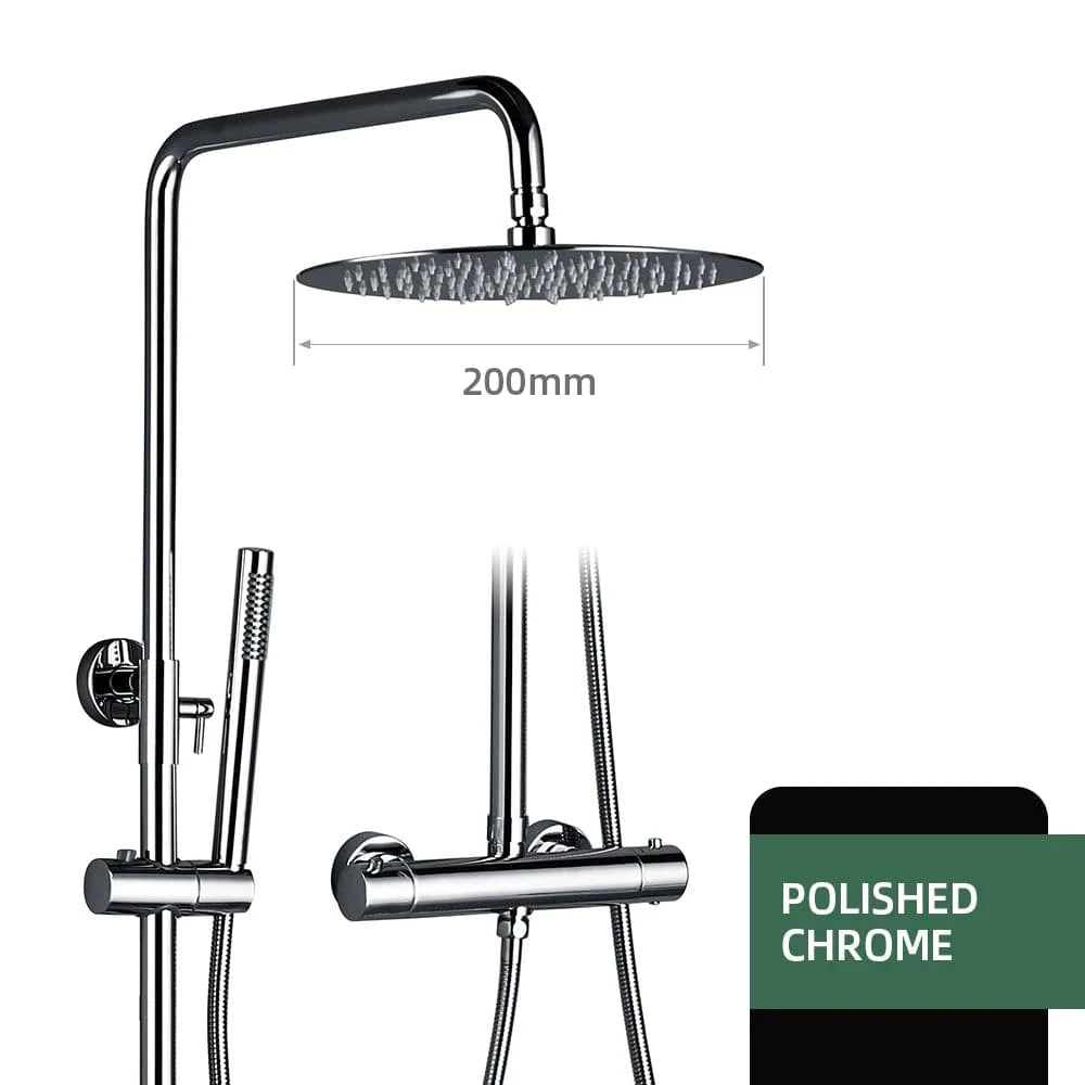 PC-8 Colonne de Douche Thermostatique Mitigeo