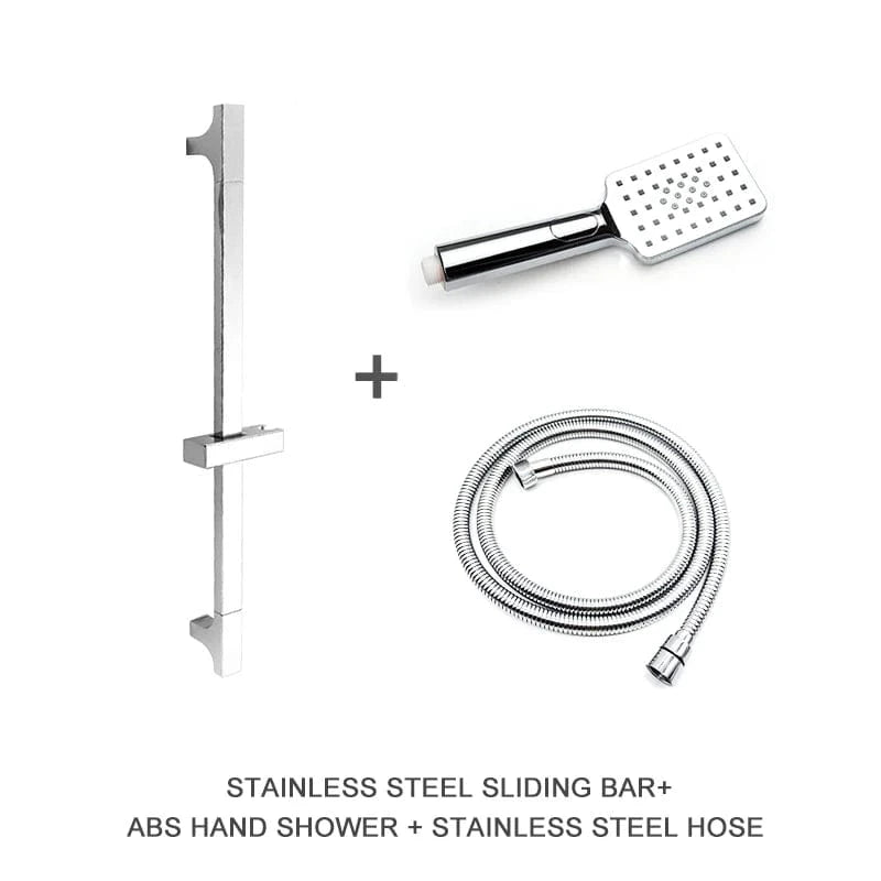 Type A Compris Mitigeurs et Barre de Douche avec Flexible et Douchette Mitigeo
