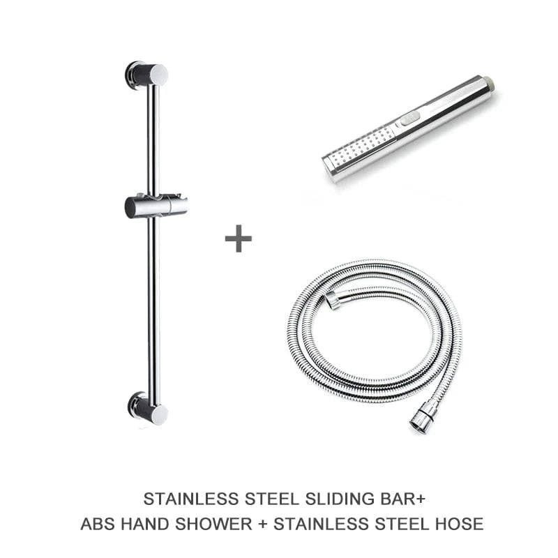 Type C Compris Mitigeurs et Barre de Douche avec Flexible et Douchette Mitigeo