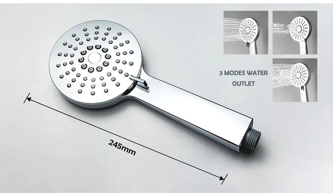 Compris Mitigeurs et Barre de Douche avec Flexible et Douchette Mitigeo