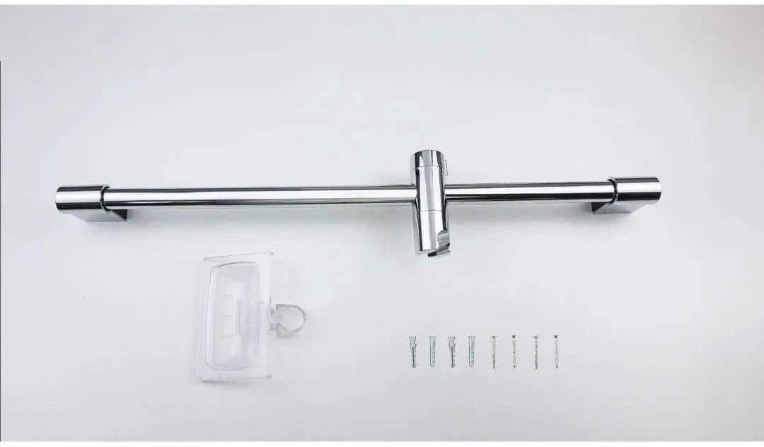 Compris Mitigeurs et Barre de Douche avec Flexible et Douchette Mitigeo