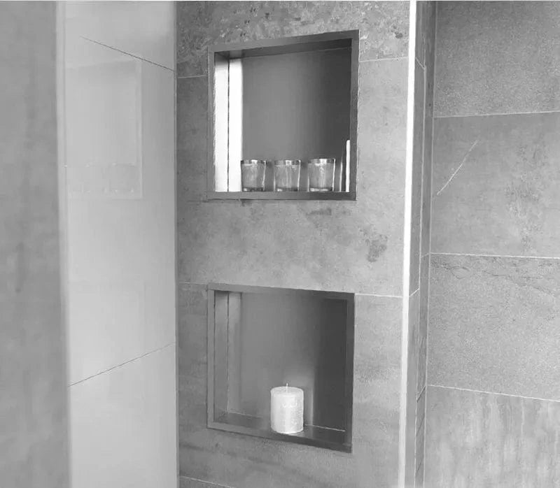 Douche avec Niche de Rangement Mitigeo