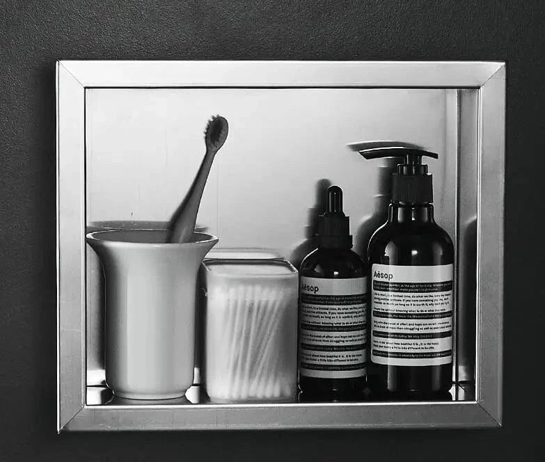 Douche avec Niche de Rangement Mitigeo