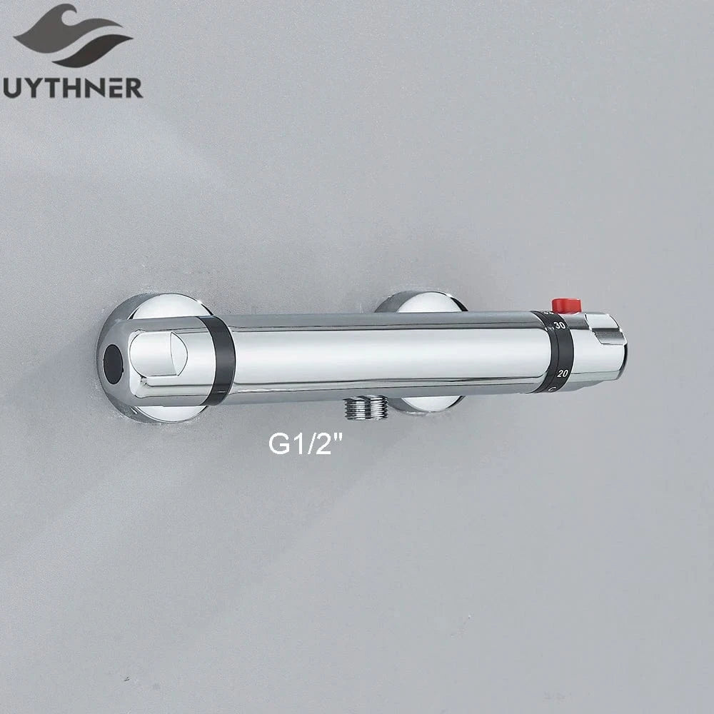 Mitigeur Chrome B Douche Thermostatique Mitigeo