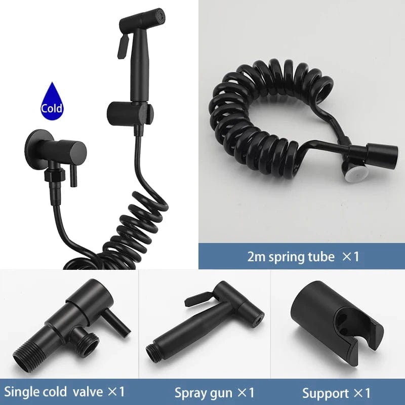 Ensemble 2 cm Douchette pour Toilette Mitigeo