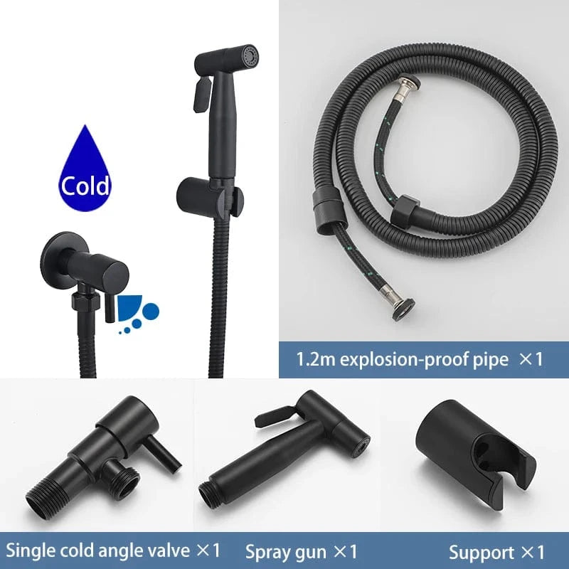 Ensemble 1.2 cm Douchette pour Toilette Mitigeo