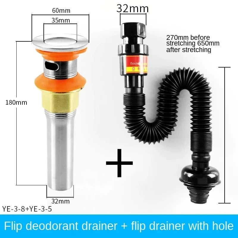 E Evier Siphon Mitigeo