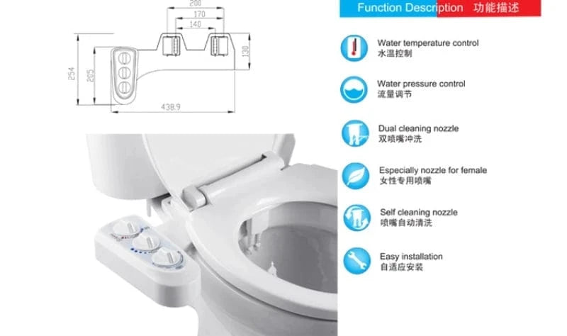 Mitigeo Lunette WC Japonais