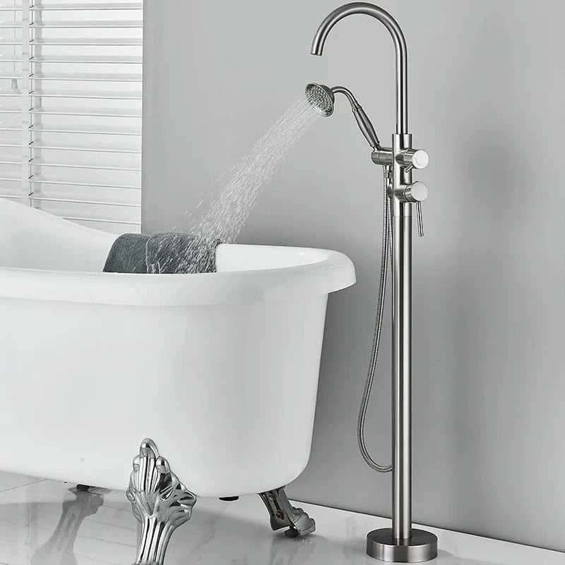 Nickel A Mitigeur Baignoire Ilot Mitigeo