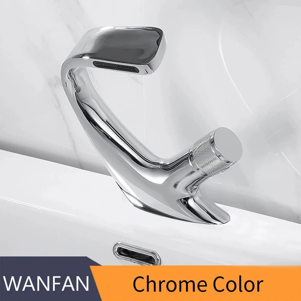 Mitigeo Chrome Mitigeur Cascade Lavabo