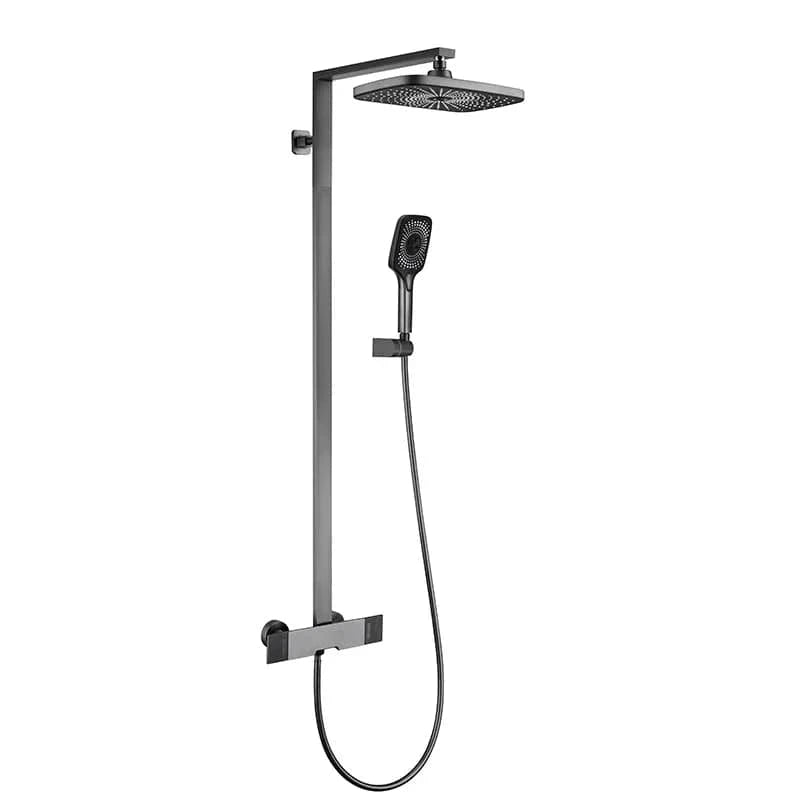 Mitigeo Gris Metal mitigeur colonne de douche