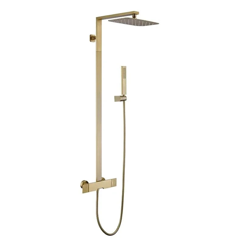 Mitigeo Or Brosse B mitigeur colonne de douche