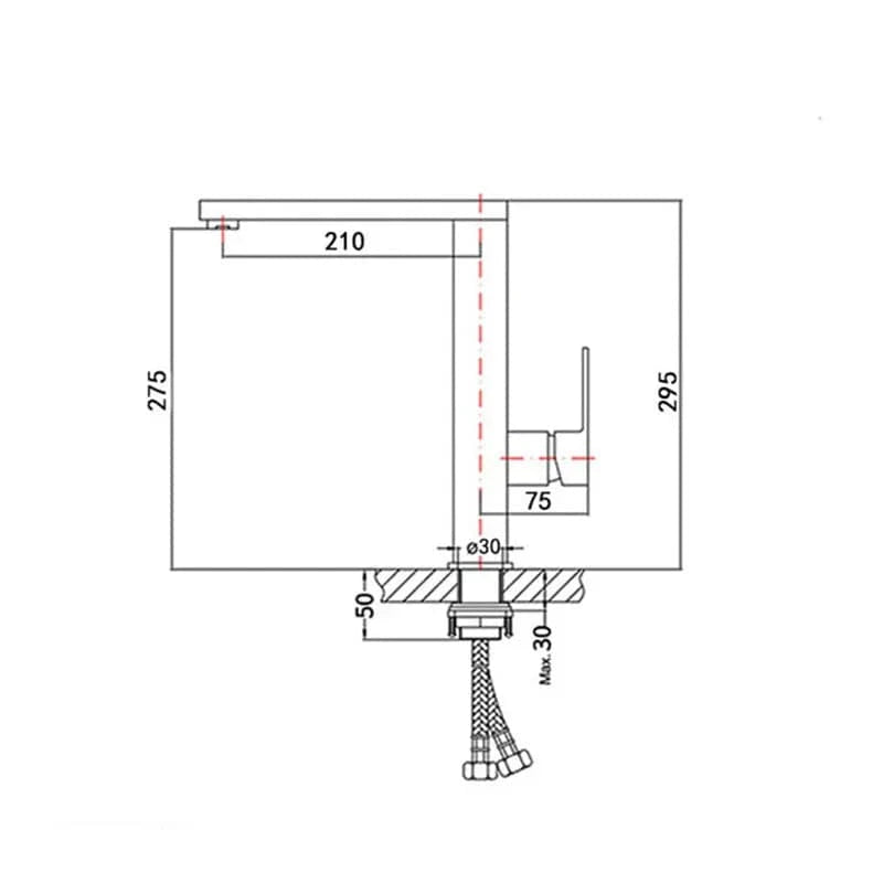 Mitigeur Cuisine Design Mitigeo