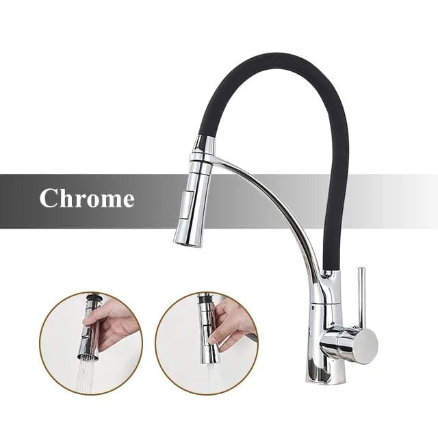 Mitigeo Chrome Mitigeur de Cuisine avec Douchette