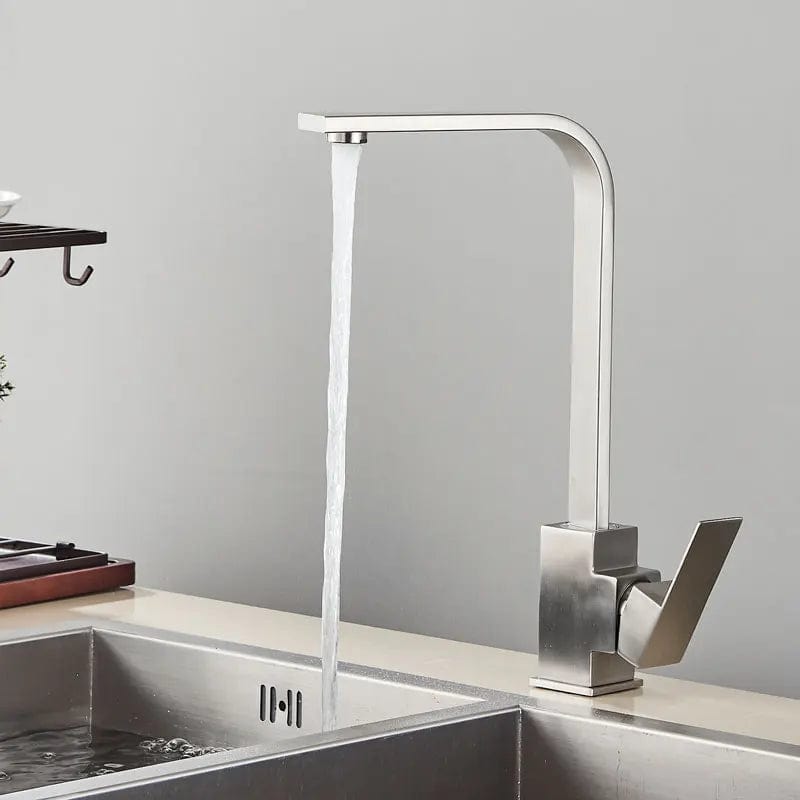 Nickel mitigeur de cuisine noir Mitigeo