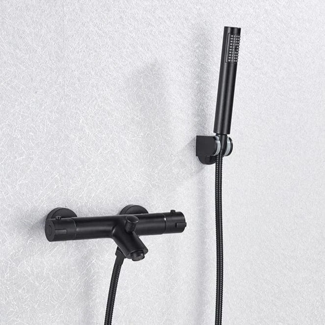 Mitigeo Ensemble Noir B Mitigeur de Douche Thermostatique