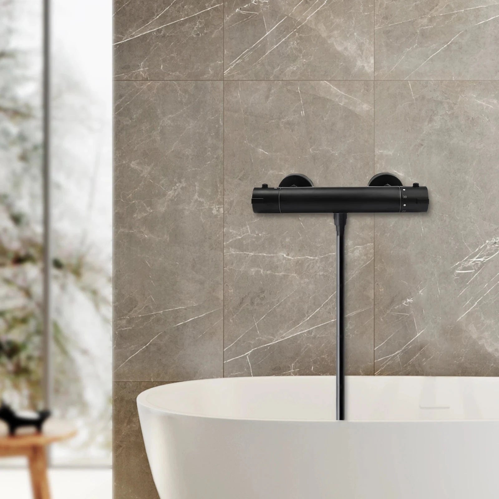 Mitigeur Douche Noir Mitigeo