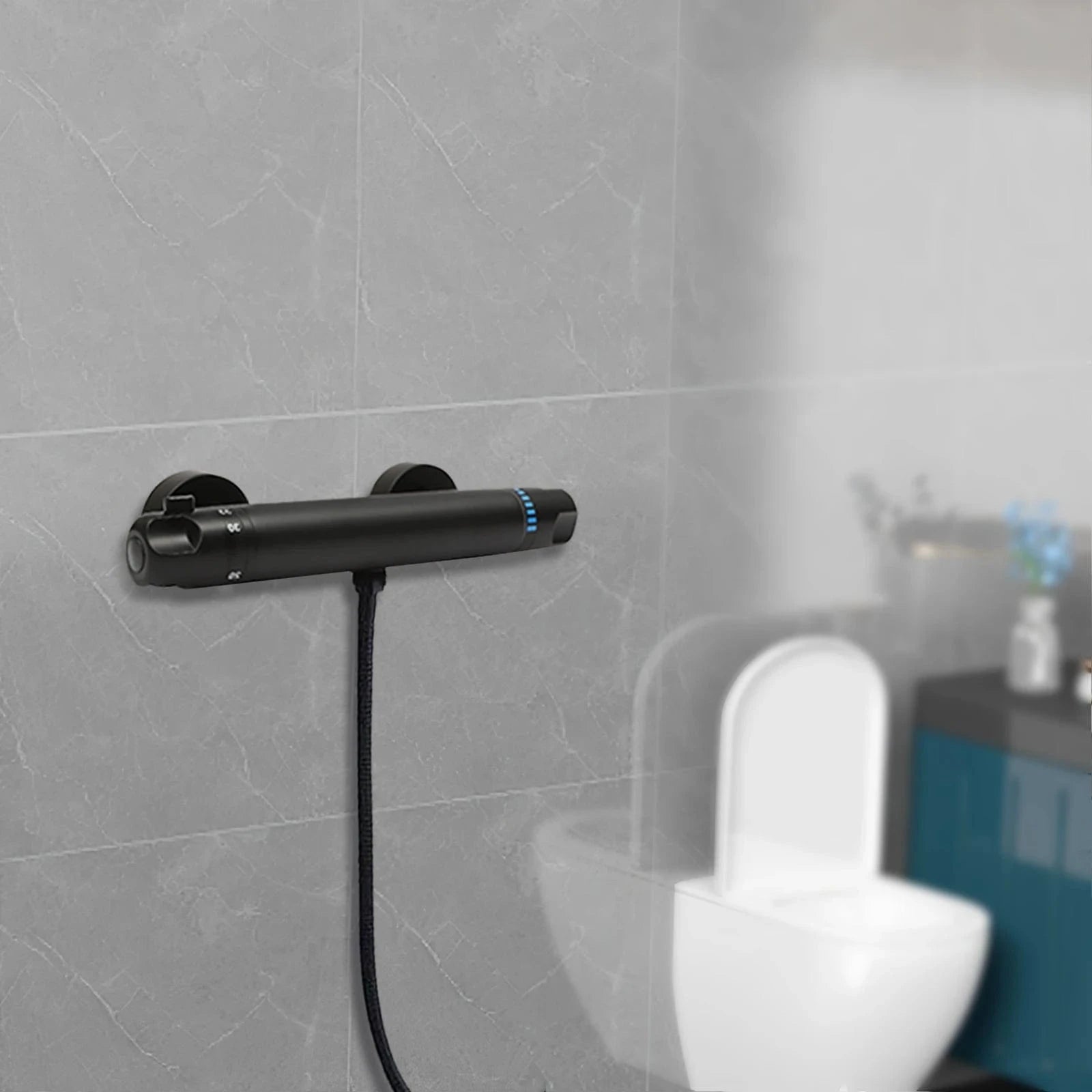 Mitigeur Douche Noir Mitigeo