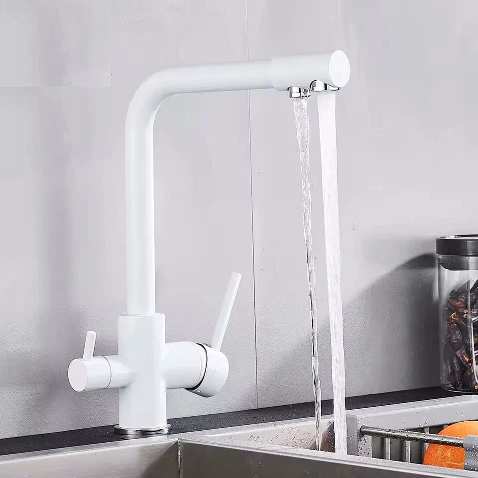 Mitigeo Mitigeur Evier Blanc